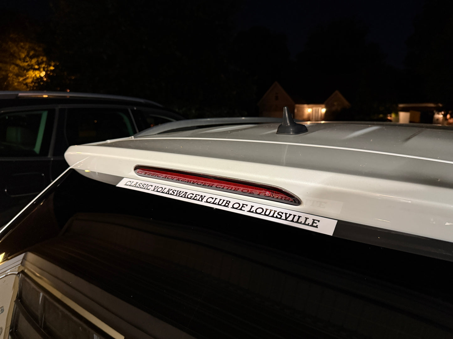 Club Script Sticker
