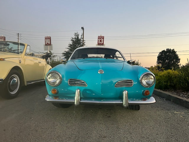 Rebel Mundell's 1969 Karmann Ghia "Listen Linda"