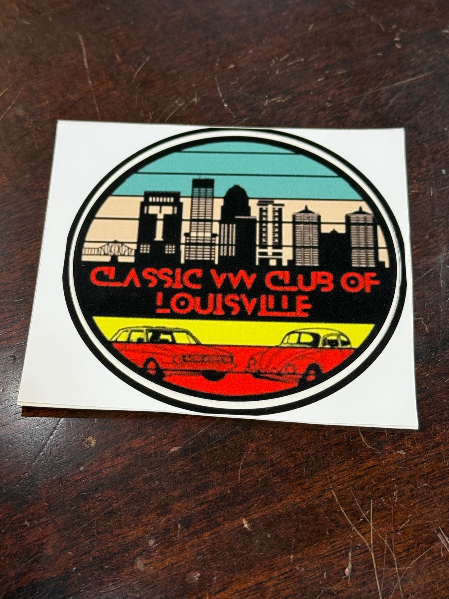 Club Skyline Sticker